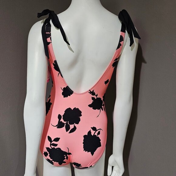 Kate Spade New York Printed Bow-Strap One-Piece Swimsuit - Picture 4 of 11